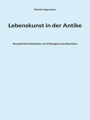 cover image of Lebenskunst in der Antike